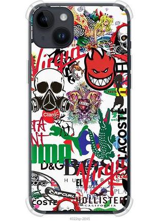 Чохол для apple iphone 14 plus з силікону fch_0157171
