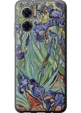 Чехол на xiaomi redmi 10 5g винсент ван гог. ирисы из силикона fch_0156750