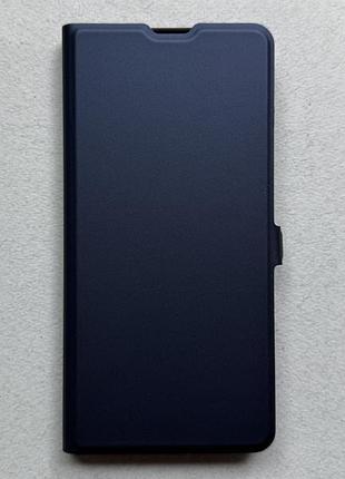 Samsung galaxy s25 fe чохол-книжка wave flap blue case синій високоякісна штучна шкіра слоти для карт