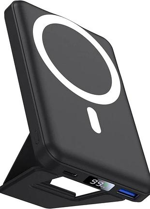 Беспроводной павербанк для iphone aoguerbe kt-d009 10000 мач usb-c, mag-safe, 22,5w pd