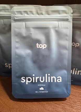 Спіруліна top spirulina 100% (100 таблеток)