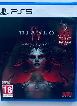 Diablo iv, б/в, російська версія - диск для playstation 5
