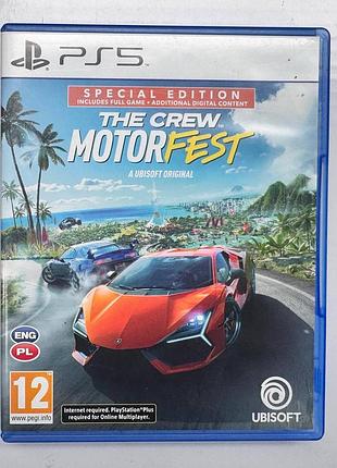 The crew motorfest special edition, б/в, російські субтитри - диск для playstation 5