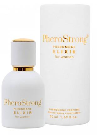Жіночі духи з феромонами pherostrong elixir із цитрусово-фруктовим ароматом, 50 мл