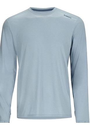 Реглан simms solarflex crewneck steel blue heather xl (13660-861-50)