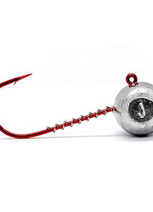 Джиг-головка jigger fudo ab red jig 5/0 16g 5pcs (jhh-furd5/0-16)