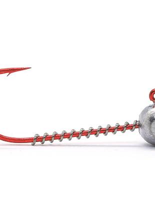 Джиг-головка jigger fudo ab red jig 4/0 6g 5pcs (jhh-furd4/0-6)