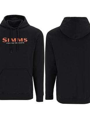 Худи simms logo hoody black xl (14143-001-50)