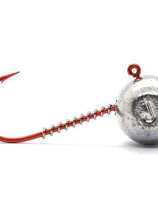 Джиг-головка jigger fudo red ab jig 3/0 24g 3pcs (jhh-furd3/0-24)