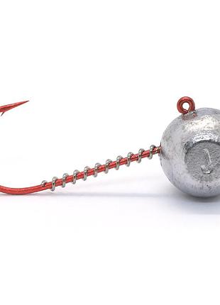 Джиг-головка jigger fudo ab red jig 4/0 24g 3pcs (jhh-furd4/0-24)