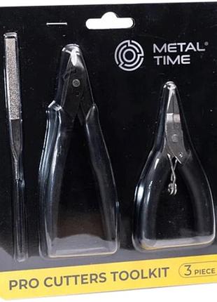 Набір інструментів для складання моделей metal time pro cutters toolkit кусачки, плоскогубці та надфіль