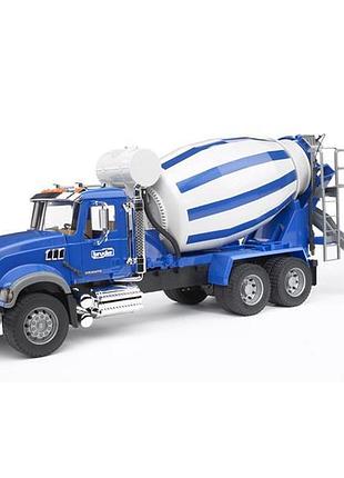 Модель bruder бетоновоз mack granite 1:16 (02814)