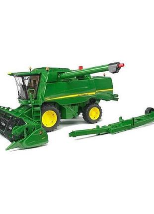 Модель bruder комбайн john deere combine harvester t670i (02132)