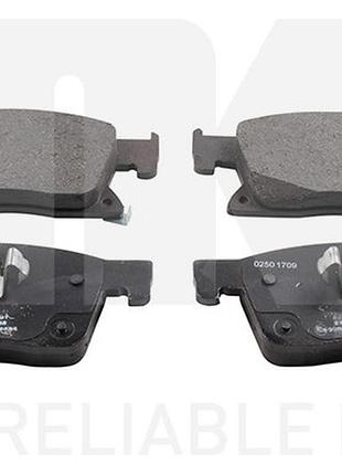 Гальмівні дискові колодки, комплект, 223657