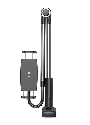 Тримач для планшету baseus otaku life rotary adjustment lazy holder pro（applicable for phone/ ipad) gray