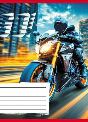 Зошит для школярів "го!" 018-590549l-4 у лінію, 18 аркушів