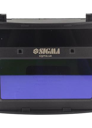 Светофильтр sigma автоматический "хамелеон" для маски сварщика 4/9-13 din 93 х 43 мм 2 датчика 3 регулировки