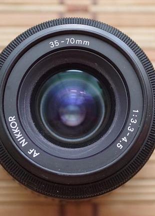 Как есть диафрагма открытая объектив nikon af nikkor 35-70mm 3.3-4.5