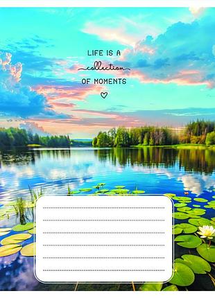 Зошит для школярів "моменти життя" 018-590548l-2 у лінію, 18 аркушів
