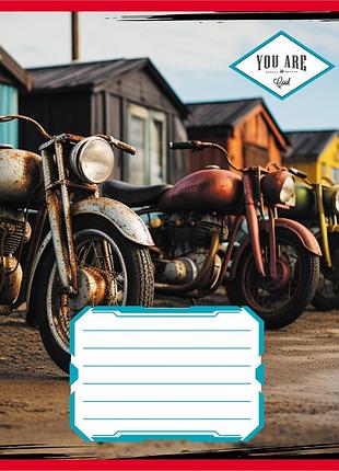 Зошит для школярів "гранж" 018-540048l-5 у лінію, 18 аркушів