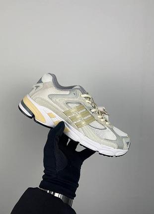 Мужские бежевые кроссовки adidas bad bunny response cream beige grey х адидас 43
