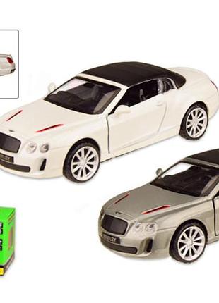 Машина металева 4320 "автопром",1:43 bentley, 2 кольори, відкриваються двері, коробка 14,5*6,5*7 см