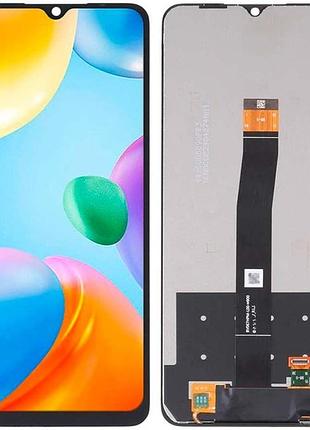 Дисплей + сенсор xiaomi poco c40 / redmi 10c black - p/n: lm5c3737f0-a2