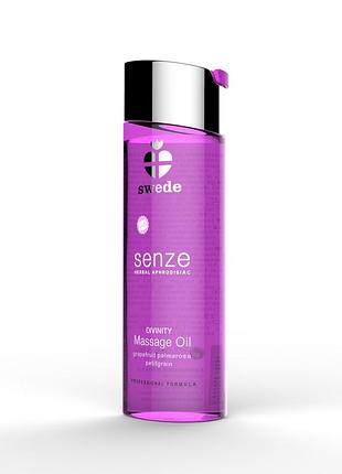 Массажное масло – swede senze divinity grapefruit palmarosa petitgrain, 150 мл sexstyle