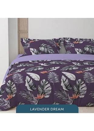 Комплект постільної білизни теп lavender dream бязь сімейний різнобарвний