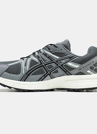 Чоловічі сірі кросівки asics gel kahana 8 grey white х асікс 42