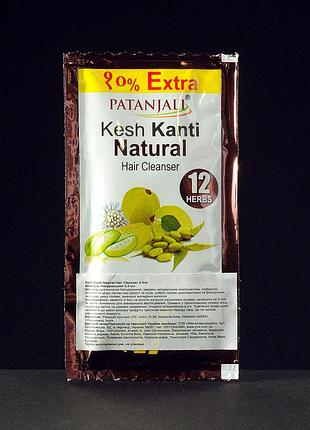 Пробник индийского шампуня patanjali kesh kanti natural
