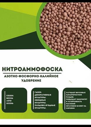 Комплексное удобрение нитроаммофоска (16:16:16) 300г