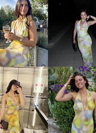 Жіноча сукня міді zara