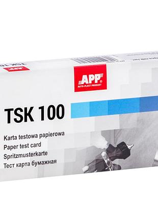 Тест-карты бумажные, (цена за уп.-100шт), app, 250601