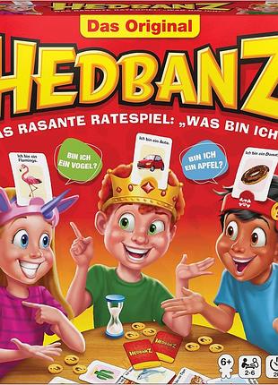 Настільна гра spin master hedbanz das original "хто я?" (німецька версія), 2–6 гравців