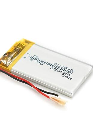Литий-полимерный аккумулятор 3*25*45mm (li-ion 3.7в 320мач)