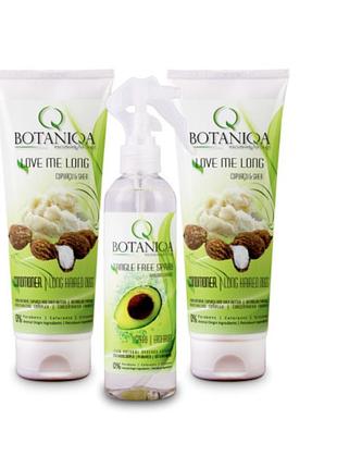 Набор косметики botaniqa 250мл для длинношерстных собак