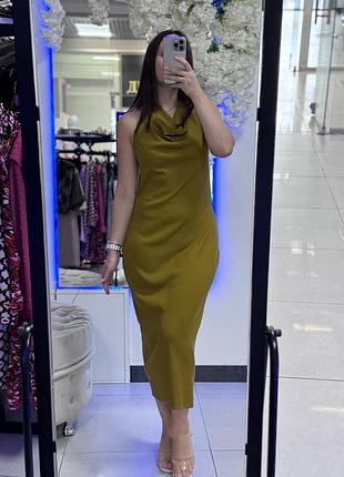 Сукня в рубчик zara