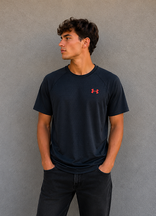 Under armour мужская спортивная футболка андер армор худи свитшот термо кофта under armour