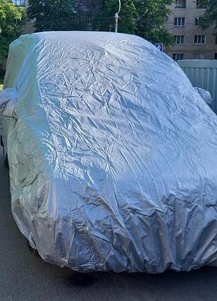 Тент автомобільний з підкладкою 480см*195см*155см. (4х4, suv, джип) l peva. тайвань