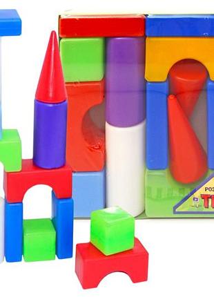 Теремок малый 19дет. в коробке 08081 mtoys