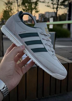 Кросівки adidas sl 72 noah адідас сл 72 ноа з замші сірі для чоловіків демісезонні та зручні