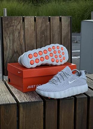 Кроссовки nike mind 002 найк майнд серые с ортопедическими шариками для мужчин