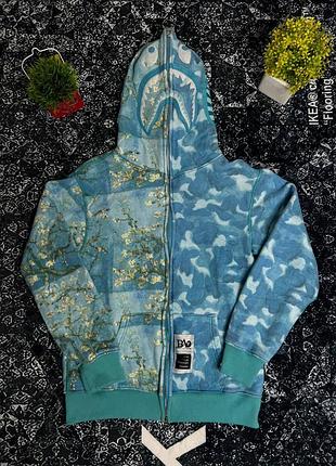 Зип-худи вape x van gogh museum shark