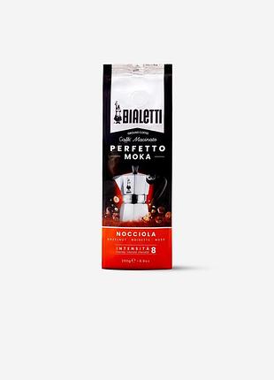 Кофе молотый bialetti perfetto moka nocciola, 250 г, для гейзерной кофеварки