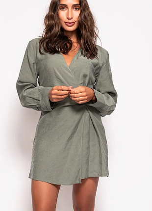 Сукня на запах, zara (ліоцелл)