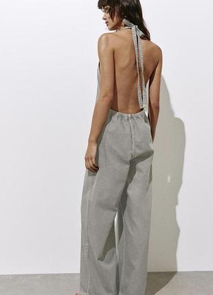 Джинсовий комбінезон pull&bear