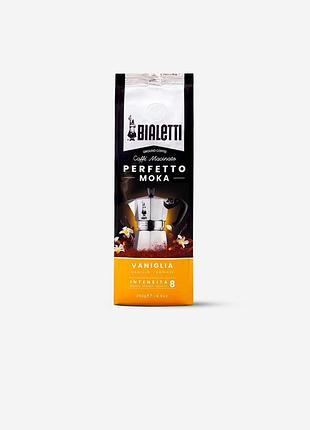 Кофе молотый bialetti perfetto moka vaniglia, 250 г, для гейзерной кофеварки