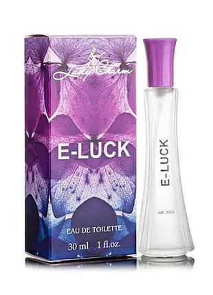 Туалетна вода жін. e-luck (30мл.) тм lady charm