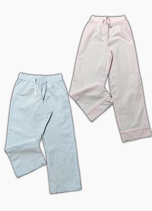 Набор 2 шт пижамные штканы 7-8 лет 128 см primark